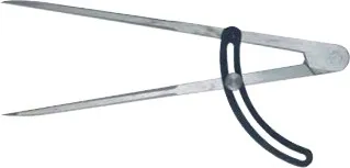 Stubai klempířské kružítko / snýtovaný kloub, oblouk a svírací šroub 250 mm