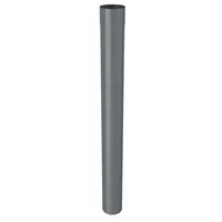 Svod okapový 100 mm / 4 m pozink RAL 9007 šedá  (výprodej)
