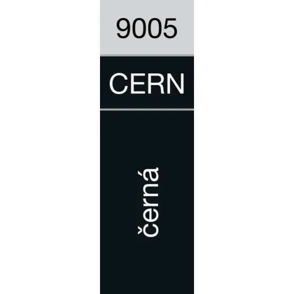 Úžlabí rš.: 500 mm 2 m / pozink RAL 9005 černá