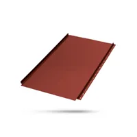 Střešní krytina Lindab SRP Click 25 / Premium Mat tmavě červená RAL 3009, plechová