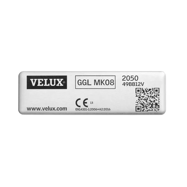 Vnitřní roleta Velux DKL MK10 1025 bílá / 78 x 160 cm