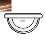 Čelo žlabu 250 mm / měď