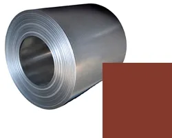Svitek pozink 0,5 x 1250 mm oboustranný s fólií / PES 8004 