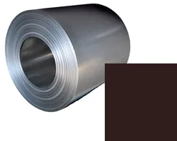 Svitek pozink 0,5 x 1250 mm PES 8017 hnědý / 15 m2