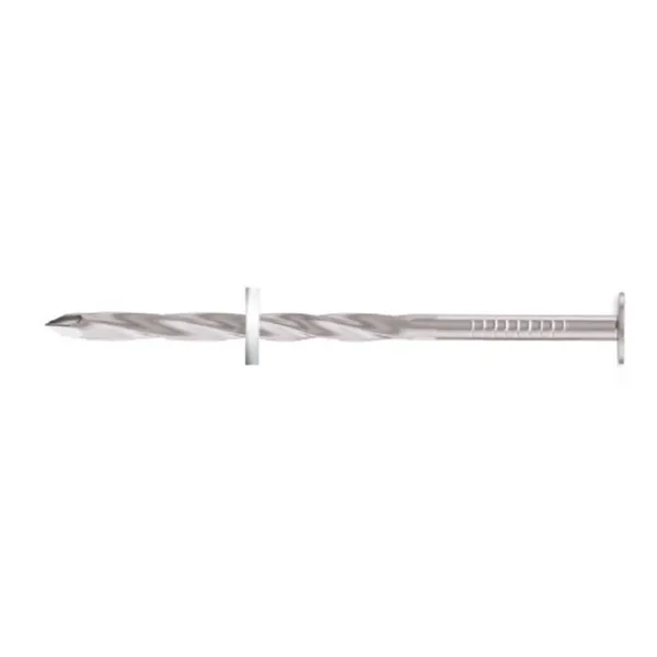 Hřebík kroucený s PVC podložkou Al 3,1 x 55 mm / 1 kg