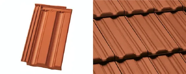Střešní krytina Nelskamp Nibra DS10 větrací / režná, pálená (výprodej)