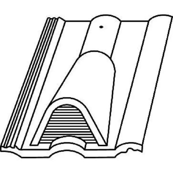 Střešní krytina Nelskamp Finkenberger větrací / LONGLIFE lesk měděná, betonová (výprodej)