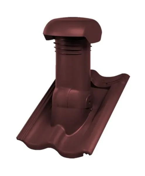 Bramac Moravská komplet odvětrání 100 PVC DuroVent / červenohnědá