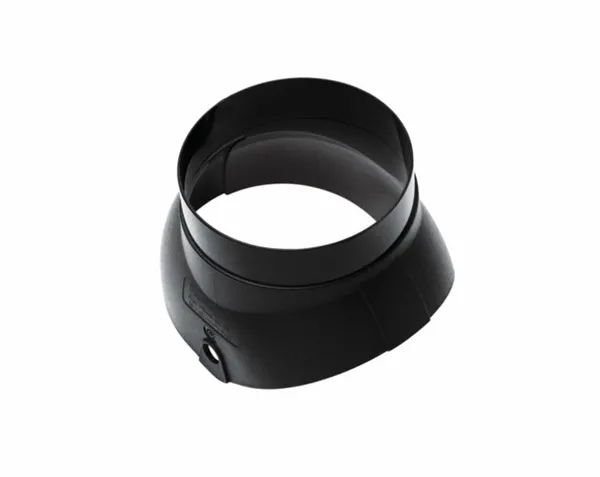 Bramac PVC nástavec odkouření turbokotle AK128 DuroVent / černý