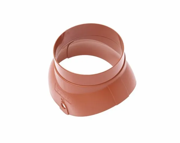 Bramac PVC nástavec odkouření turbokotle AK116 DuroVent / červený