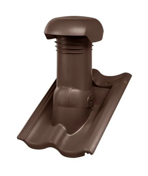 Bramac Moravská komplet odvětrání 100 PVC DuroVent / hnědá