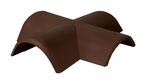 BRAMAC hřebenáč rozdělovací X s 2 příchytkami / Protector P5 tmavohnědý, betonový (výprodej)