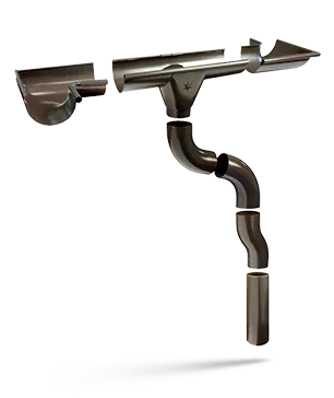 Bramac STABICOR M kotlík 100/80 mm / hnědé, pozink (výprodej)