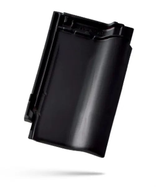 Střešní taška Bramac Rubín 9 základní / antracitová engoba, pálená