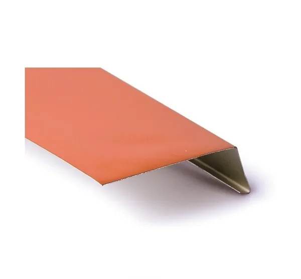 Hliníkový okapní plech 2000/175 mm / červený