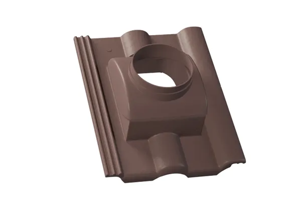 Střešní krytina KM Beta odkouření turbokotle / Elegant hnědá
