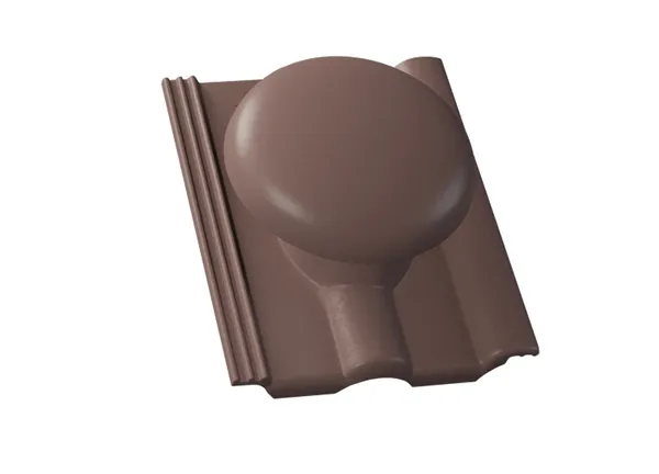 Střešní krytina KM Beta odvětrávací komplet / Elegant hnědý, betonový