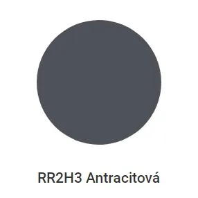 Střešní krytina Ruukki HYYGGE  / Ruukki40 satén antracit RR2H3, plechová 