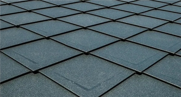 Střešní krytina Prefa falcovaná šablona 29 x 29 STUCCO /  P.10 břidlicová, hliníková
