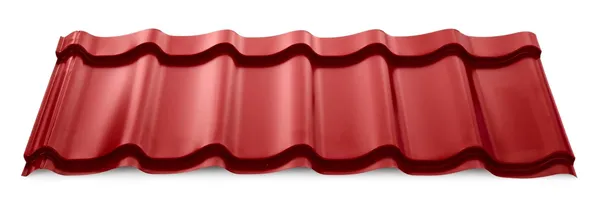 Střešní krytina EVROmat EVROvlna FeZn 0,5mm /  PE 25 červená RAL 3009, plechová