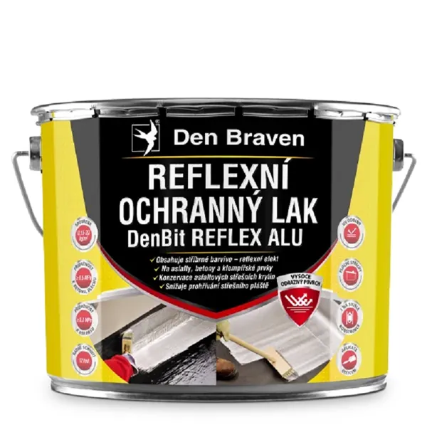 DenBit REFLEX ALU – Reflexní ochranný lak / 9 kg