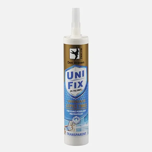 Univerzální tmel MS Unifix Clear na všechna tmelení transparetní 290 ml kartuše