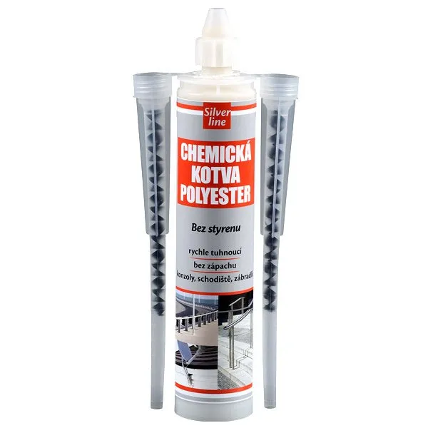 Chemická kotva Polyester bez styrenu 300 ml