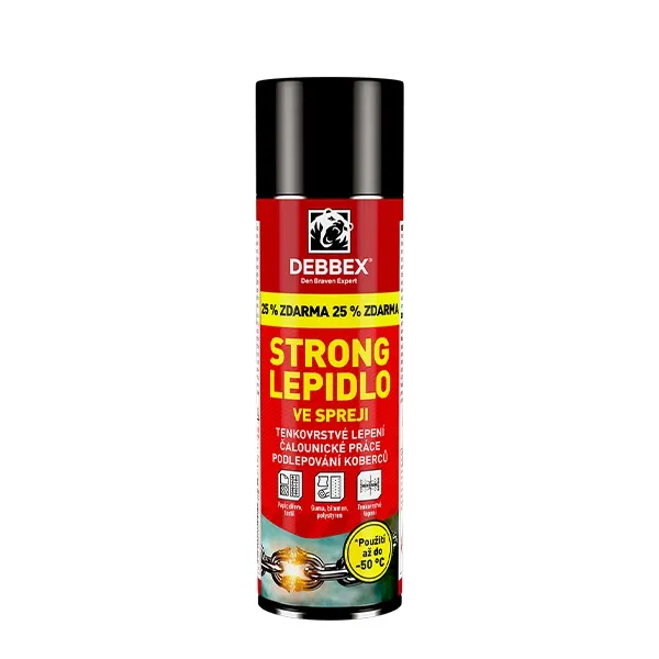 Lepidlo ve spreji STRONG 400 ml 