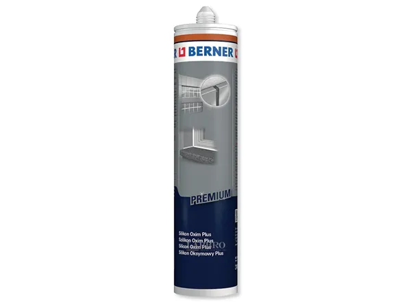 Berner silikon oxime Plus Premium transparentní 310ml