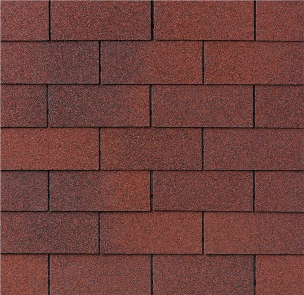 Střešní šindel IKO Superglass 2.0 obdélník 3-tab / č.55 riviera red, asfaltová