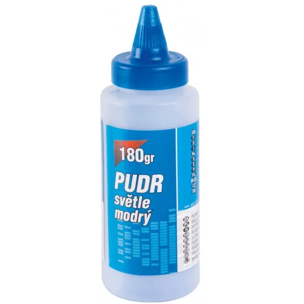 Pudr do brnkačky modrý 200 g