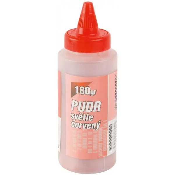 Pudr do brnkačky červený 200 g