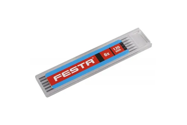 Tuha náhradní do řemeslnická tužky HB /  6 ks