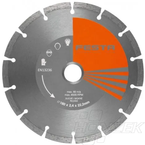 Festa diamantový segmentový kotouč 230 mm