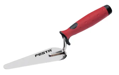 Lžíce nerez kočičí jazyk s gumovou ručkou 140 mm 
