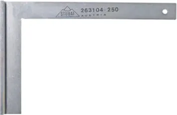 Stubai úhelník se zarážkou / 1000 x 500 x 30 mm