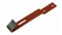 Cembrit příchytka velkého hřebenáče 155 x 19 mm / červená (výprodej)