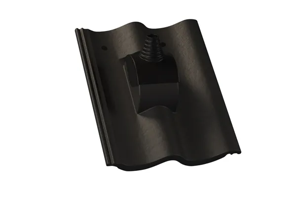 Střešní krytina KM Beta Hodonka anténní komplet / Elegant černý, betonový