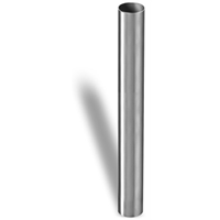 Svod okapový 100 mm / 2 m pozink RAL 9005 černá