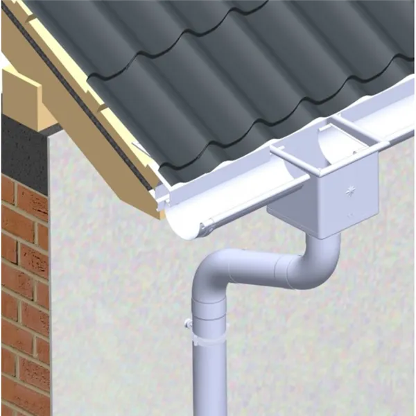 KJG sběrný kotlík design 100 mm / pozink RAL 7016 antracit