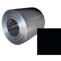 Svitek pozink 0,5 x 620 mm jednostranný s fólií PES / RAL 9005 černý