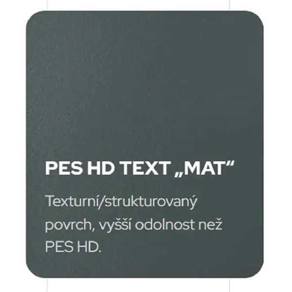 Svitek pozink 0,5 x 1250 mm jednostranný s fólií / PES 7016 texturní mat 