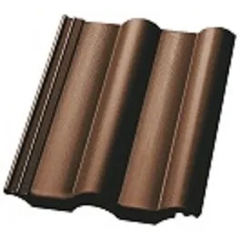 Střešní krytina Nelskamp Finkenberger krajová levá / LONGLIFE lesk měděná, betonová (výprodej)