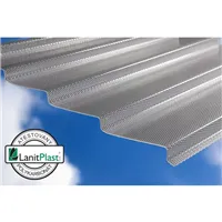 Polykarbonátová deska LanitPlast Marlon CSE DIAMOND Z-TOP / 0,954 x 4 m čirá