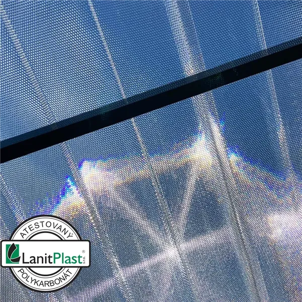 Polykarbonátová deska LanitPlast Marlon CSE DIAMOND Z-TOP / 0,954 x 4 m bronz 