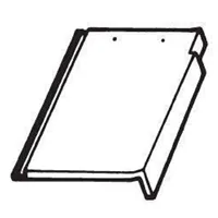 Střešní krytina Bramac TEGALIT krajní pravá / Protector Plus grafit mat, betonová (výprodej)