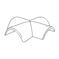 BRAMAC hřebenáč STANDARD X s 2 příchytkami / tmavohnědý (výprodej)