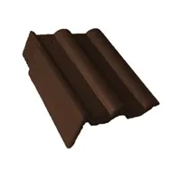 Bramac Classic krajní pravá - nízký lem  / Protector Plus tmavohnědá, betonová (výprodej)