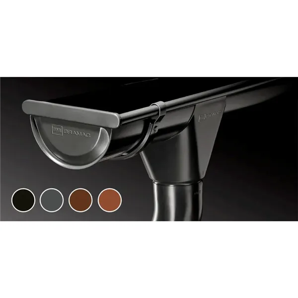 Bramac STABICOR M žlab podokapní 150 mm 4 m / červená, pozink  (výprodej)