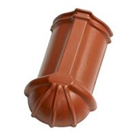 Stení krytina Tondach nároní ukonení dlouhé .2 / hndá engoba Hranice, pálené